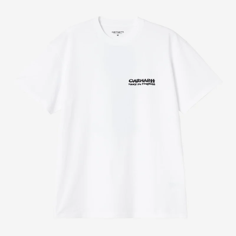 Carhartt WIP Kubistisches Herren-T-Shirt | Weiß