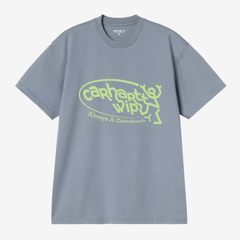 Carhartt WIP Herren-T-Shirt „Immer wieder ein Comeback“ | Schattiges Blau