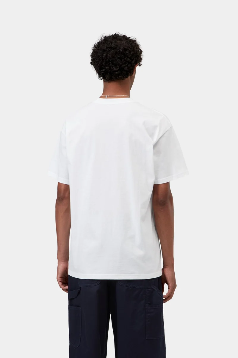 Carhartt WIP Herren-T-Shirt „Immer ein Comeback“ | Weiß