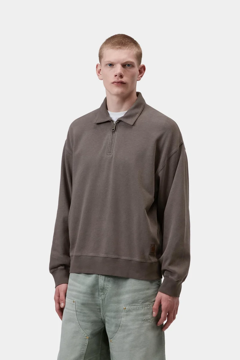 Carhartt WIP Harper Polohemd für Herren | Tabakfarben, stückgefärbt