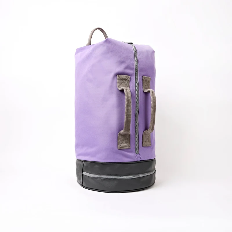 ROKA Heathrow Große Tasche aus recyceltem Canvas | Thistle Bloom