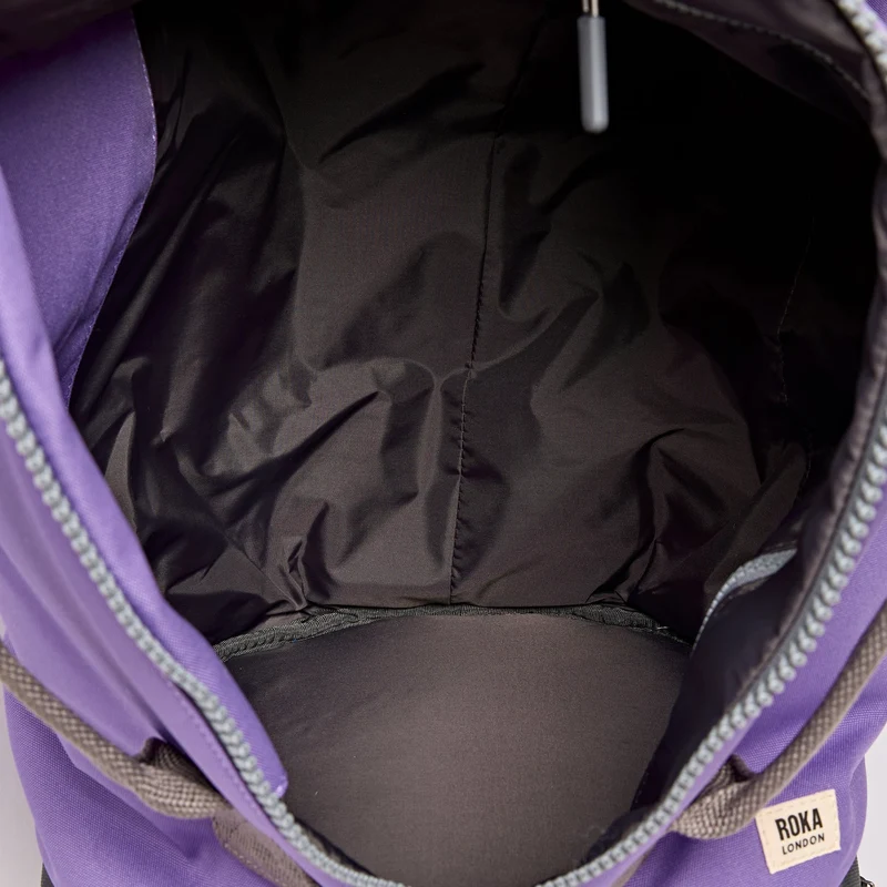 ROKA Heathrow Große Tasche aus recyceltem Canvas | Thistle Bloom