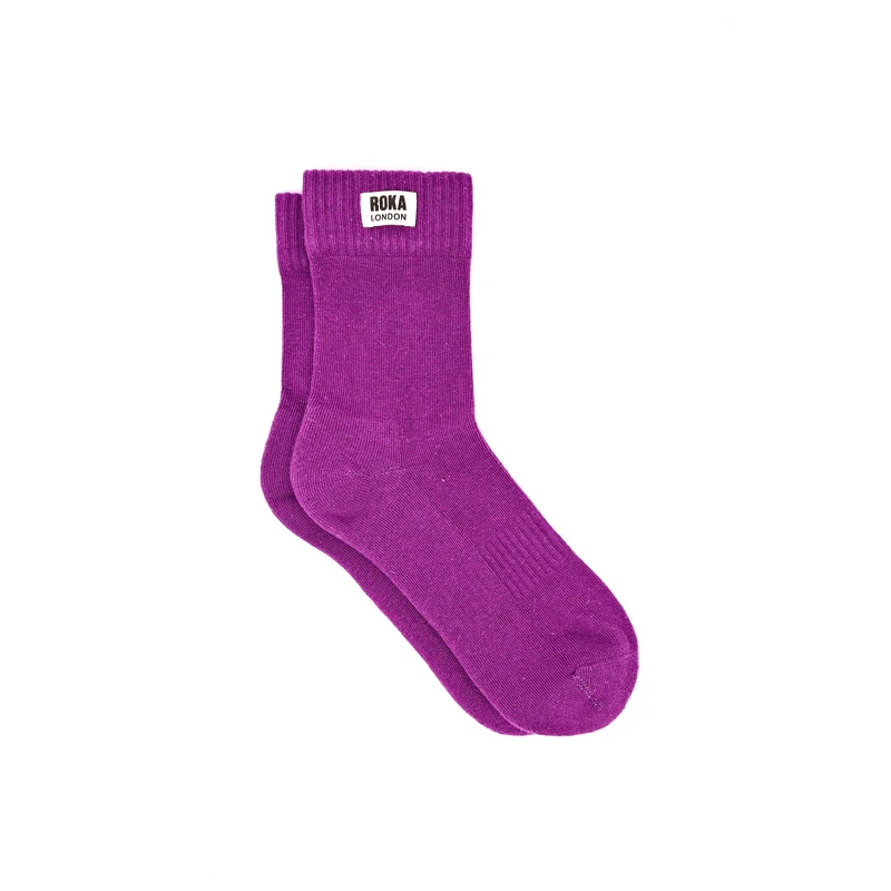 ROKA Wimbledon Bio-Baumwollsocken | Mulberry