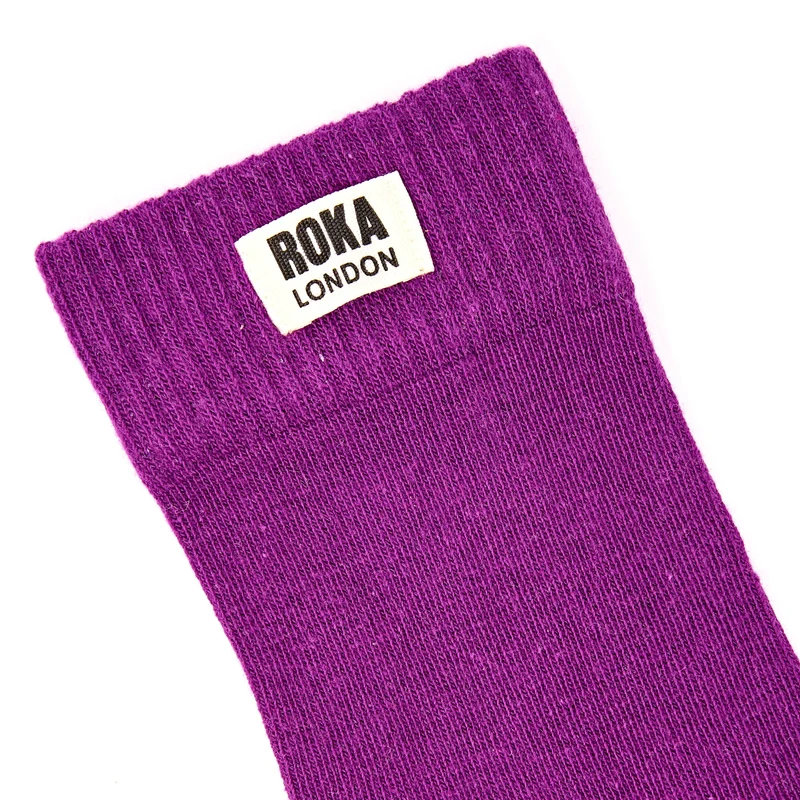 ROKA Wimbledon Bio-Baumwollsocken | Mulberry