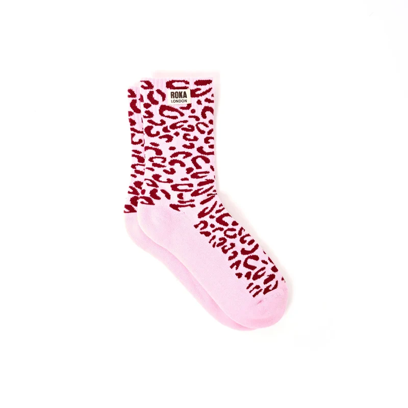 ROKA Wimbledon Bio-Baumwollsocken | Vintage Ruby