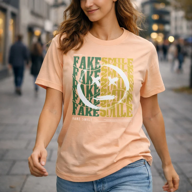 T-Shirt - Fake Smile