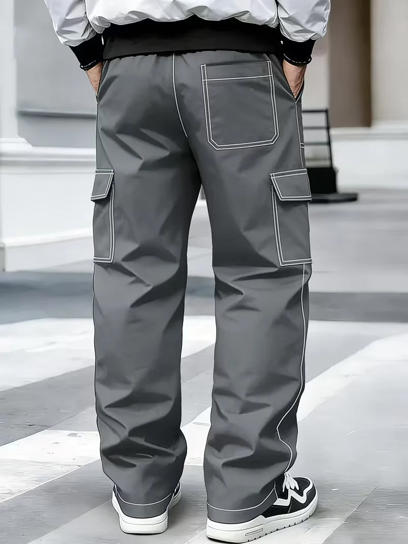 Jamein – Cargohose Mit Kontrastnähten