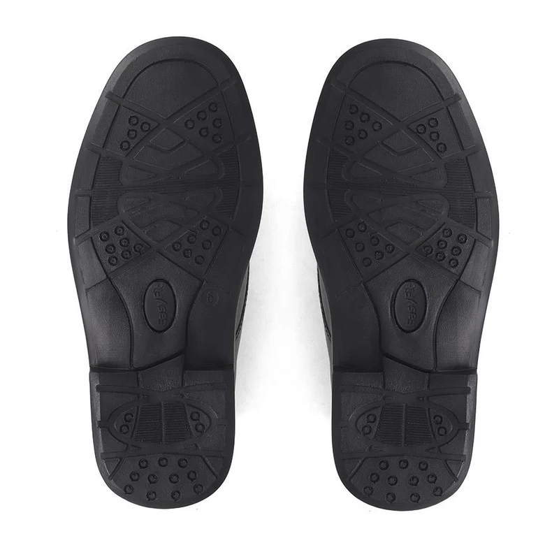 Touch-Fasten Monk Strap Shoes - BARNARD / 324 139 - Black