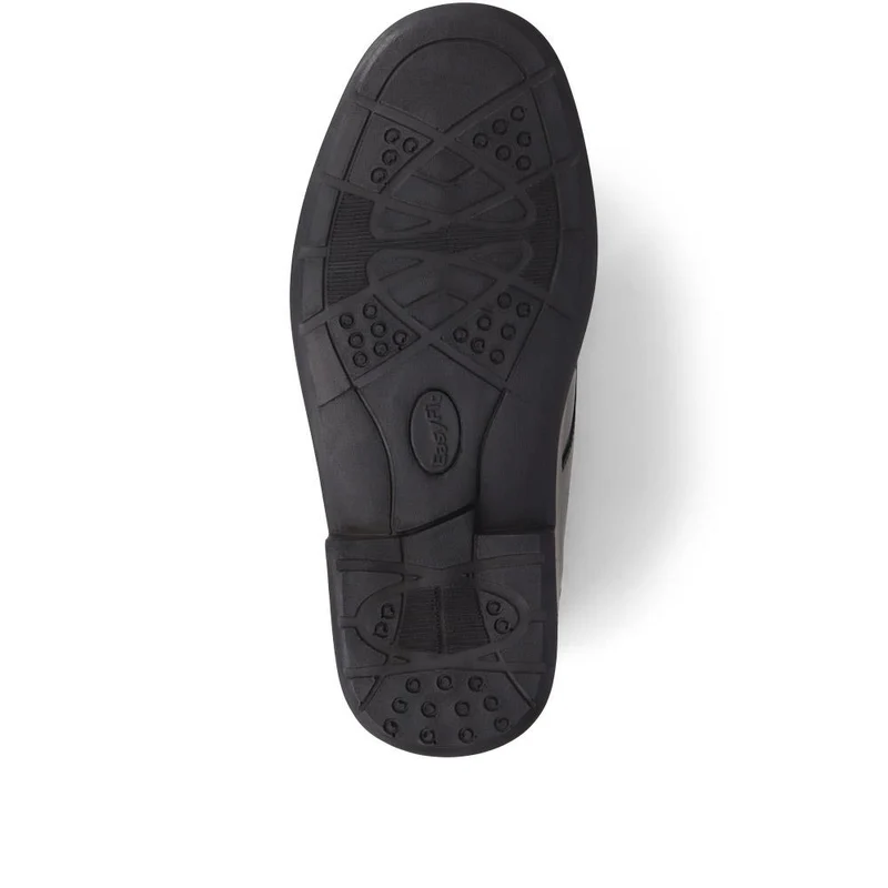 Extra Wide Fit Smart Lace-Up Shoes - CEASARIO / 324 140 - Black