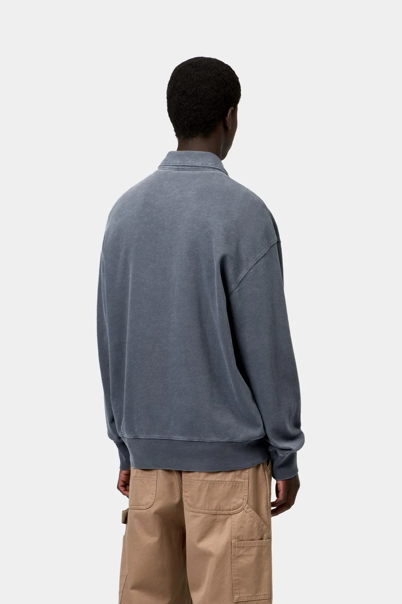Carhartt WIP Harper Polo-Shirt für Herren | Carbon-gefärbt