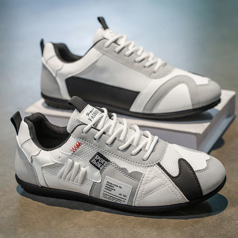 Yussuf - Lässige Sneaker Mit Strukturierten Seiteneinsätzen