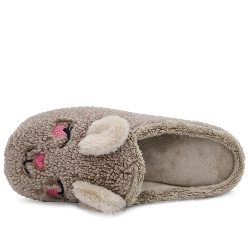 Soft Fleece Bunny Slippers - RELAX44001 / 330 193 - Natural
