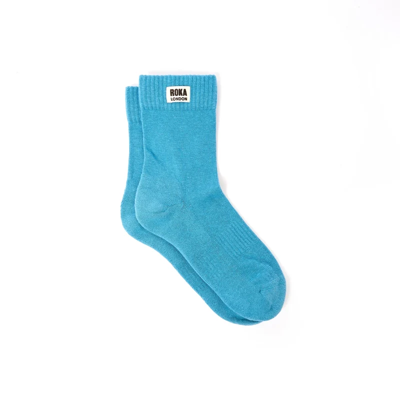 ROKA Wimbledon Bio-Baumwollsocken | Adriatisch