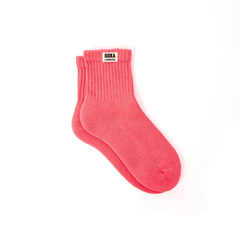 ROKA Windsor Bio-Baumwollsocken | Zuckerkoralle