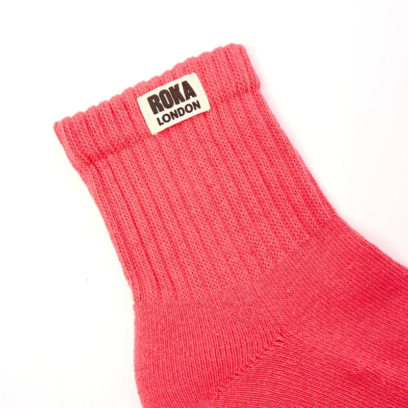 ROKA Windsor Bio-Baumwollsocken | Zuckerkoralle