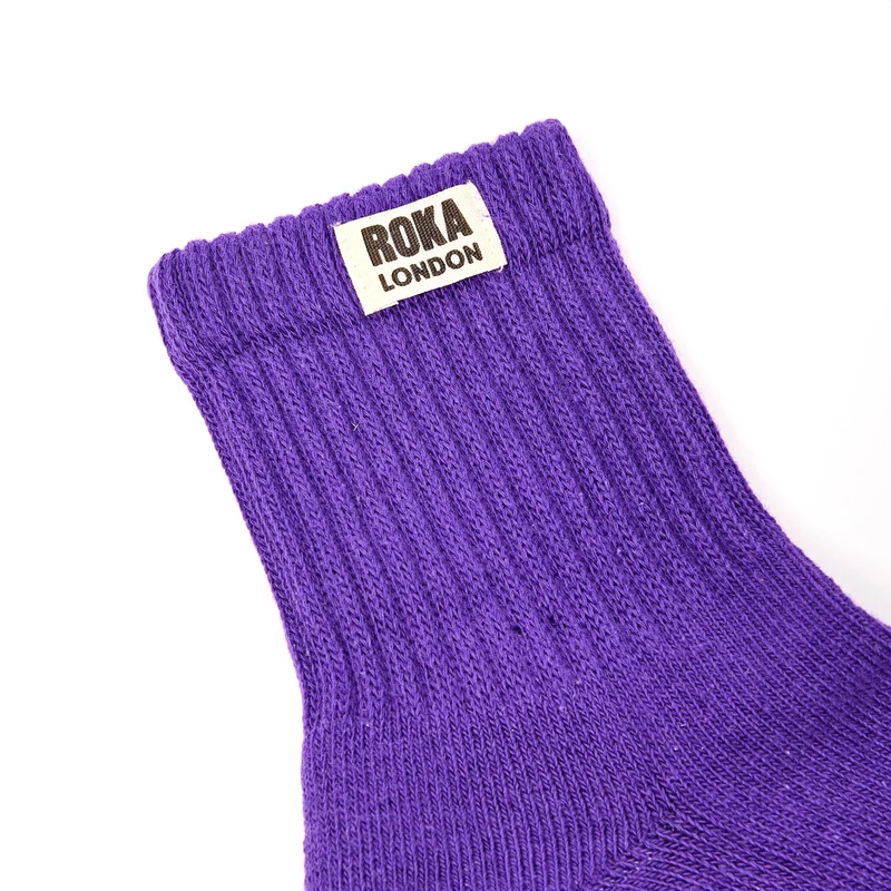 ROKA Windsor Bio-Baumwollsocken | Lila