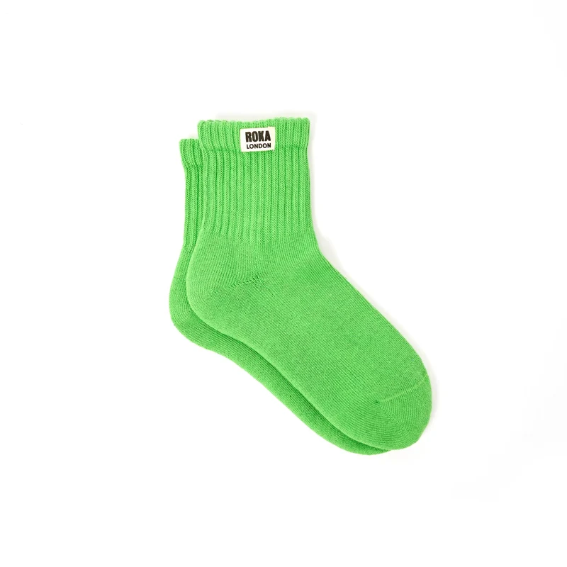ROKA Windsor Bio-Baumwollsocken | Online Lime
