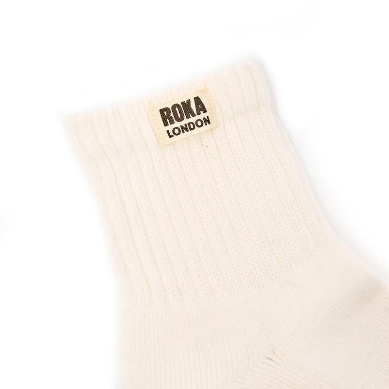 ROKA Windsor Bio-Baumwollsocken | Marshmallow