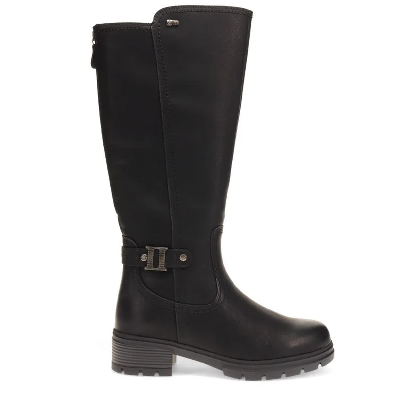 Buckle Detail Long Boots - RELIF40027 / 326 492 - Black