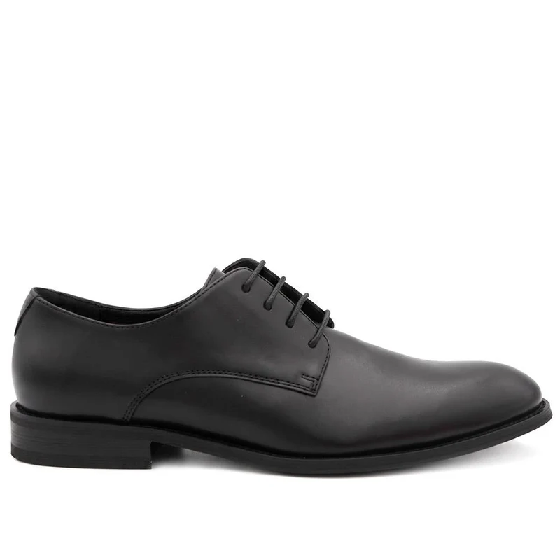 Wide Fit Smart Derby Shoes - XINGH44014 / 330 109 - Black