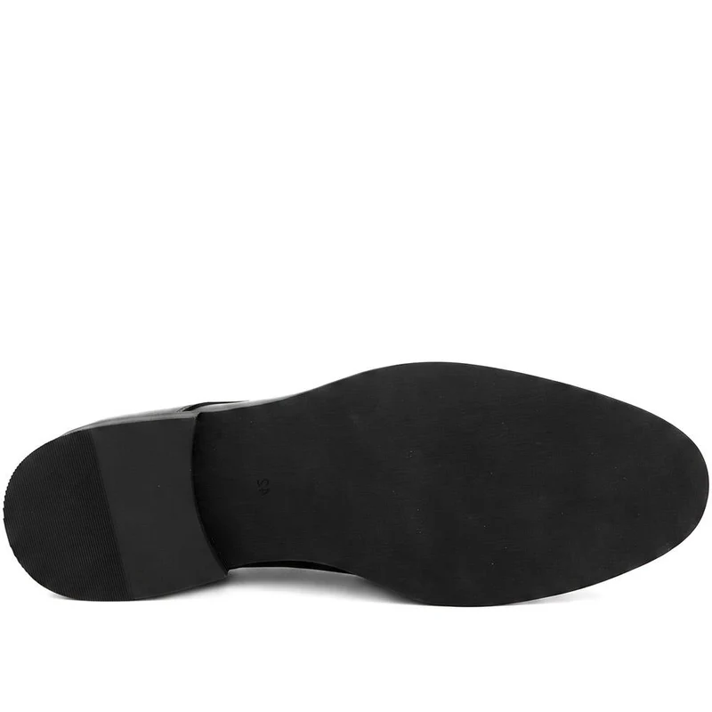Wide Fit Smart Derby Shoes - XINGH44014 / 330 109 - Black
