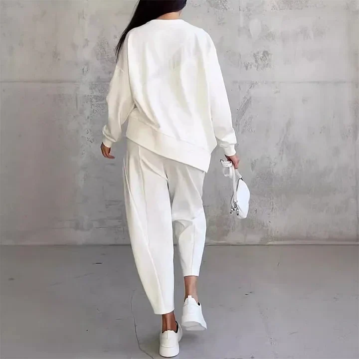 Tashia – Lässiges Set aus Langarm Pullover Und Jogginghose