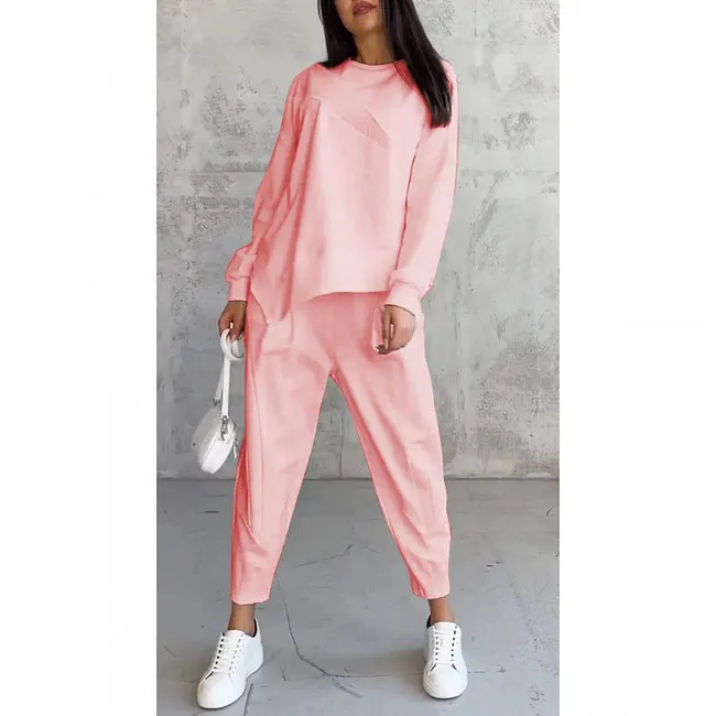 Tashia – Lässiges Set aus Langarm Pullover Und Jogginghose