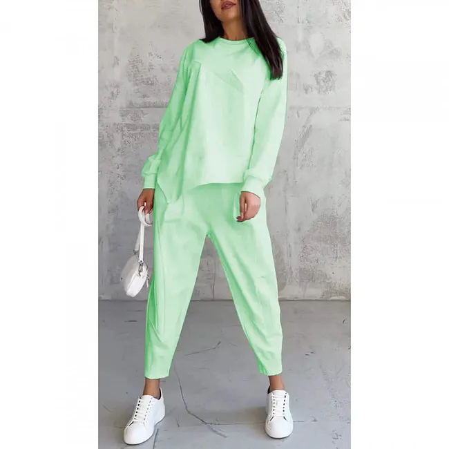 Tashia – Lässiges Set aus Langarm Pullover Und Jogginghose