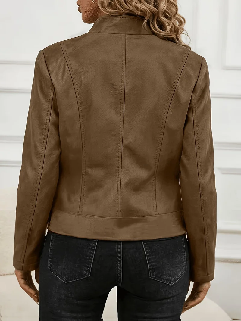 Amina – Langarmjacke mit Reißverschluss