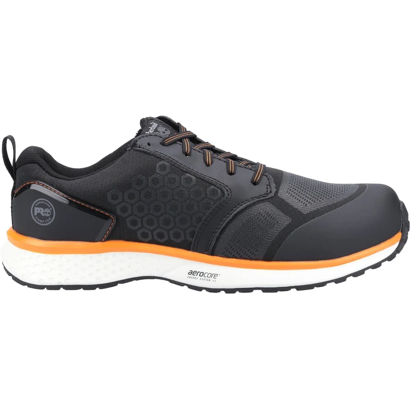 Timberland Pro Herren Reaxion Trainer 2.0 Sicherheitsschuh | Schwarz-Orange