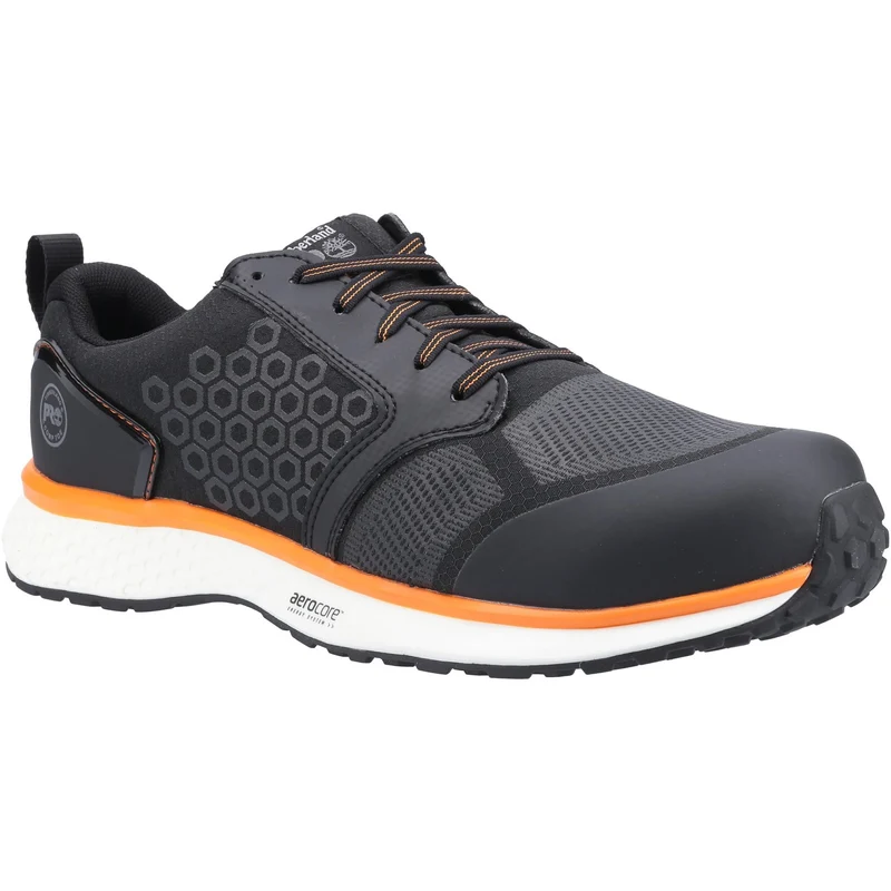 Timberland Pro Herren Reaxion Trainer 2.0 Sicherheitsschuh | Schwarz-Orange