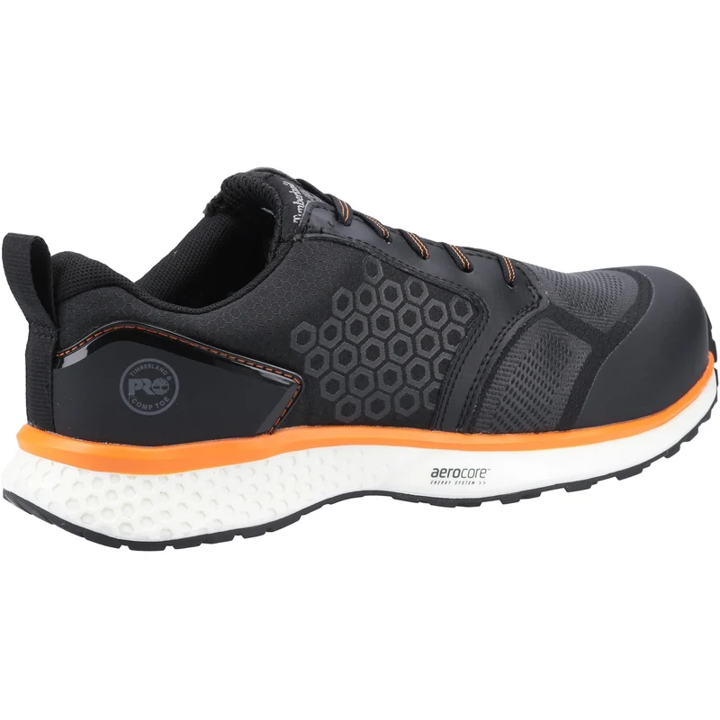 Timberland Pro Herren Reaxion Trainer 2.0 Sicherheitsschuh | Schwarz-Orange