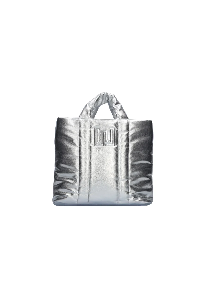 Soft Shopper Tasche silber