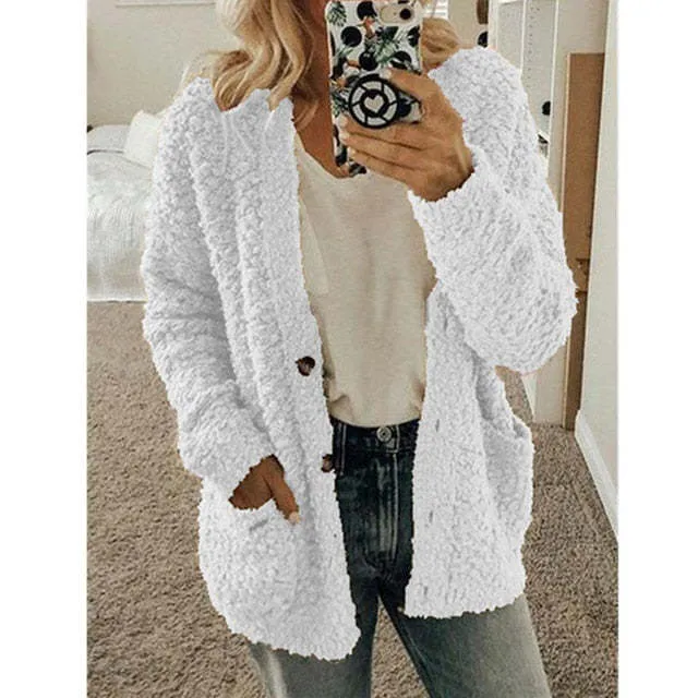 Dalavia – Langärmelige Strickjacke Mit Taschen