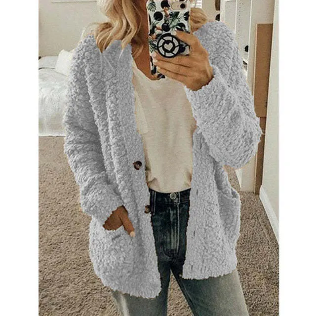 Dalavia – Langärmelige Strickjacke Mit Taschen