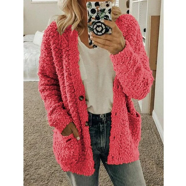 Dalavia – Langärmelige Strickjacke Mit Taschen