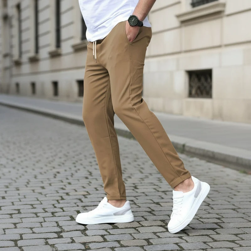 Bekzat - Hose Mit Geradem Bein
