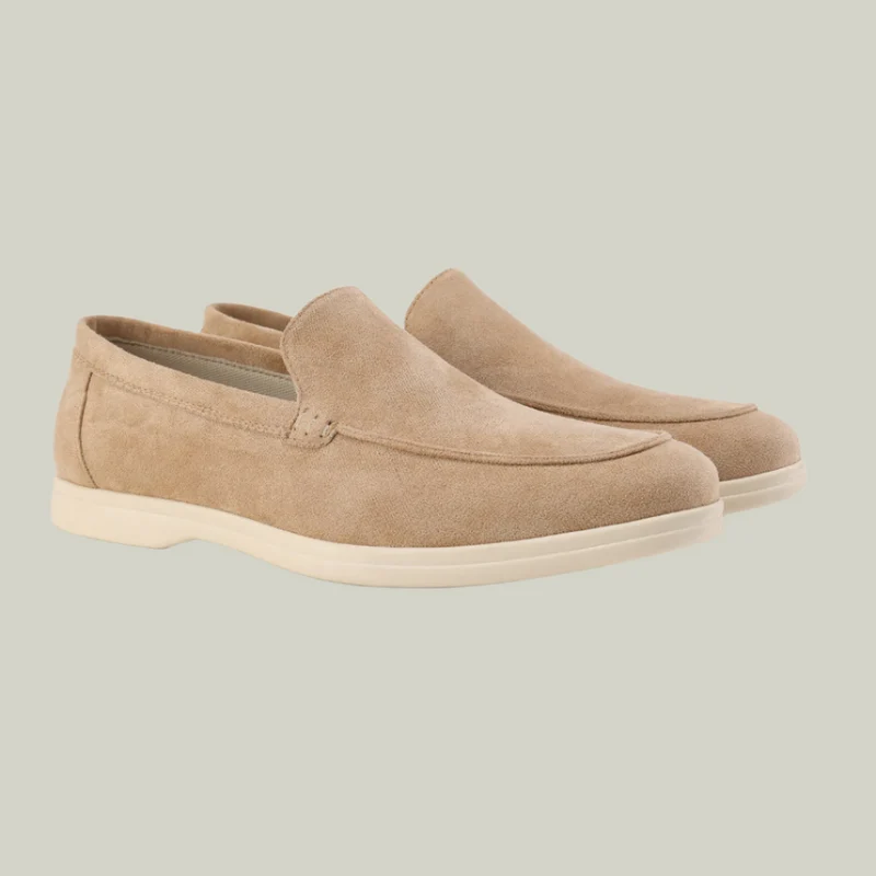Anton – Eleganter Loafer aus Wildleder