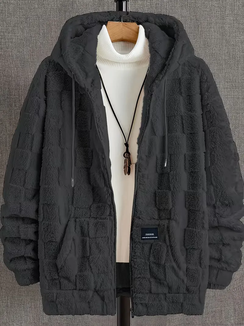 Karun – Fleece-kapuzenjacke MIT Reißverschluss