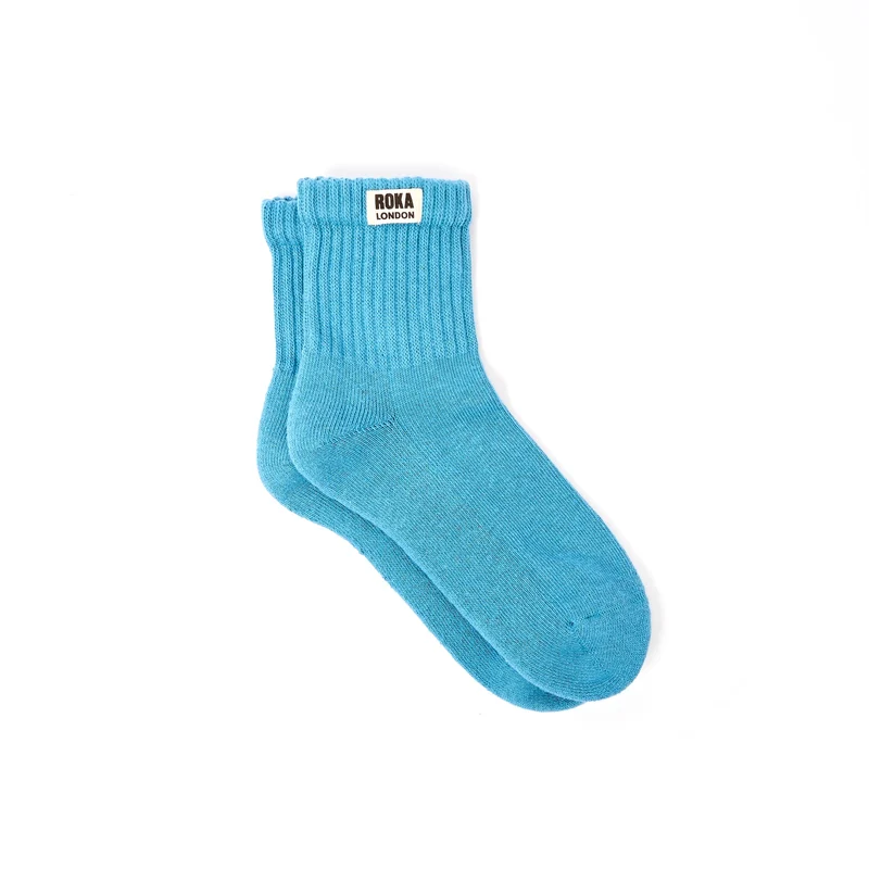 ROKA Windsor Bio-Baumwollsocken | Adriatisch