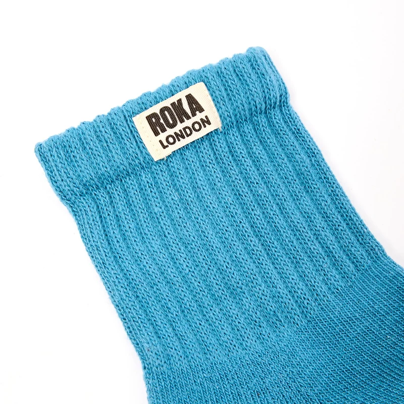 ROKA Windsor Bio-Baumwollsocken | Adriatisch