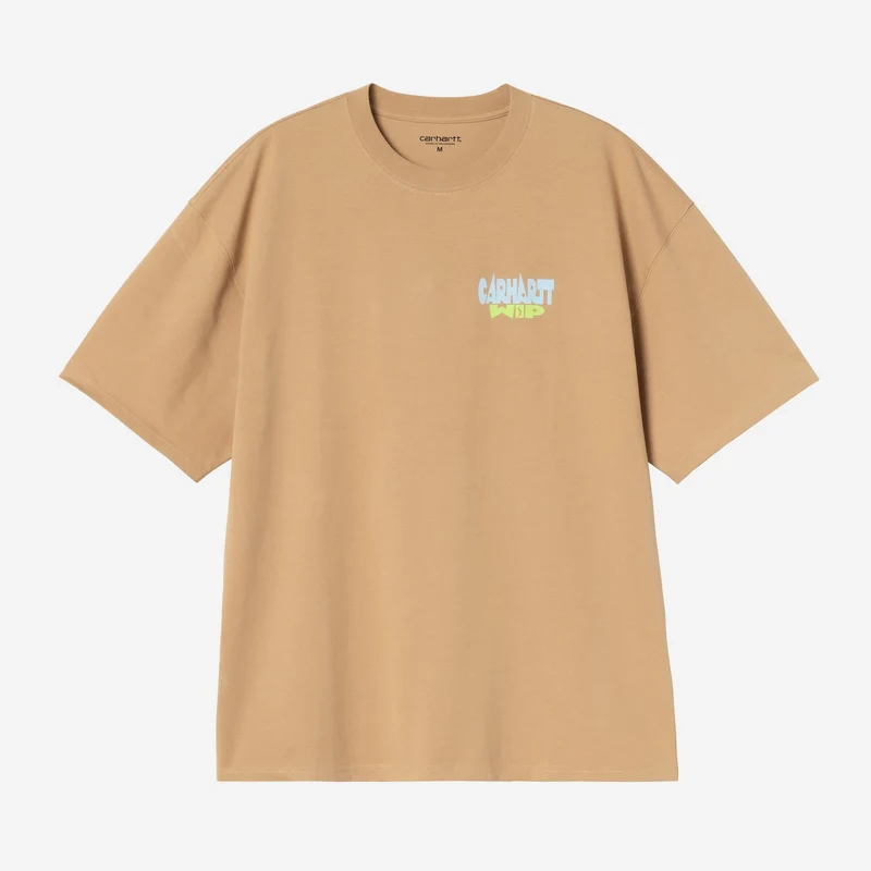 Carhartt WIP Herren LuggT-Shirt mit Alterslabel | Dusty Hamilton Brown