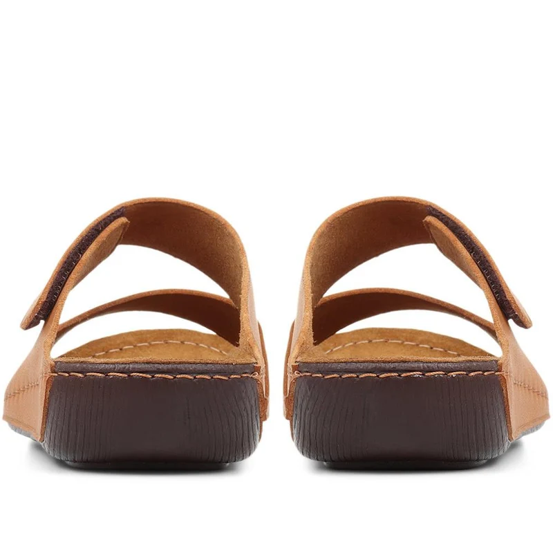 Adjustable Mules - MUYA31011 / 317 801 - Tan