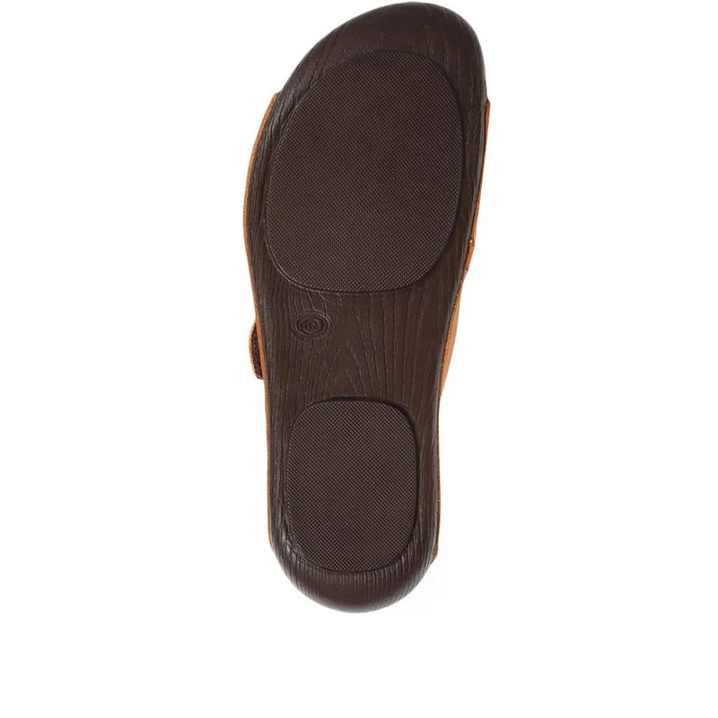 Adjustable Mules - MUYA31011 / 317 801 - Tan