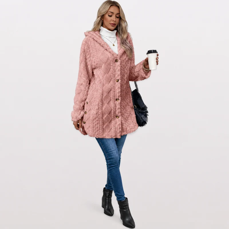 Malory - Warme Jacke Mit Kapuze