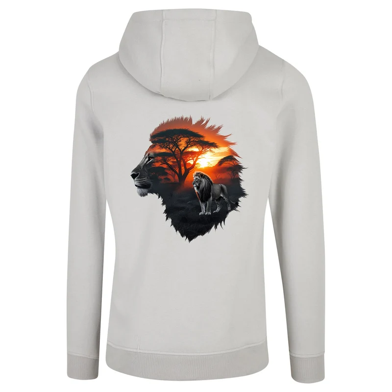 ZIP Hoodie - Löwe - Nicht aufgeben