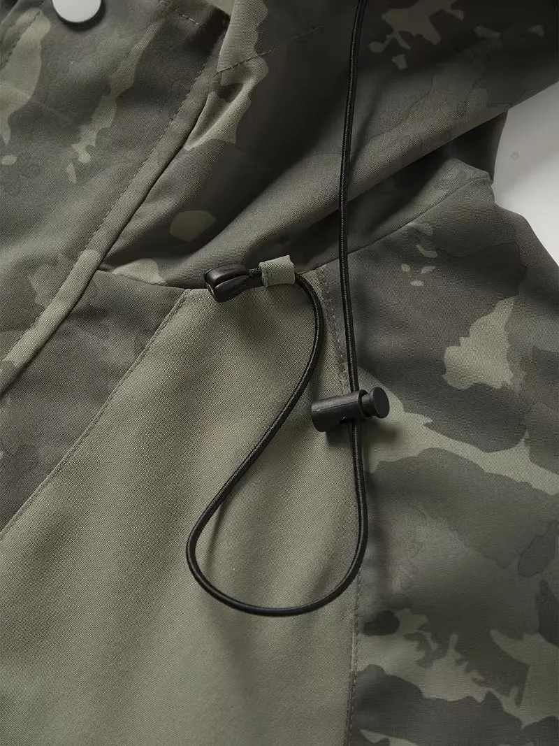 Brekks – Windjacke MIT Kapuze Im Camouflage Gestaltung