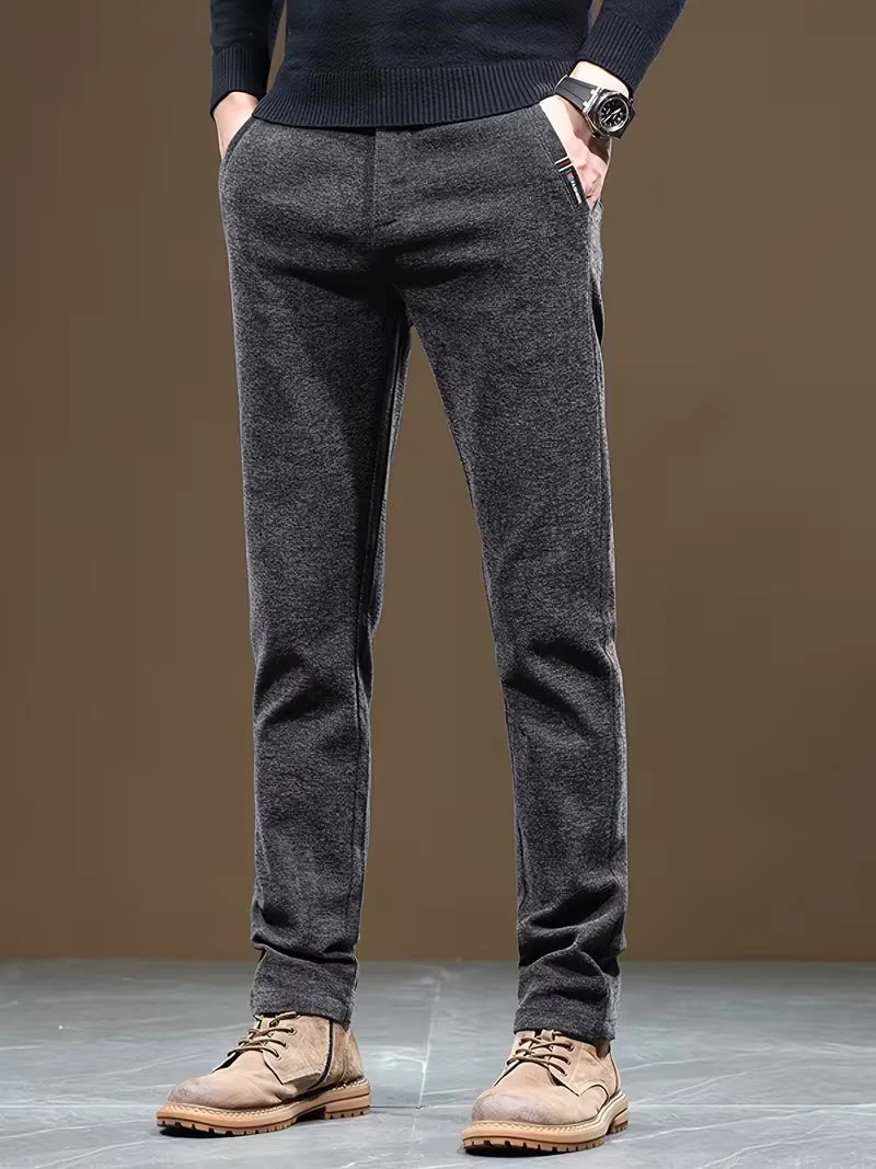 Talcott – Lässige Hose in Slim-Fit Passform mit Struktur