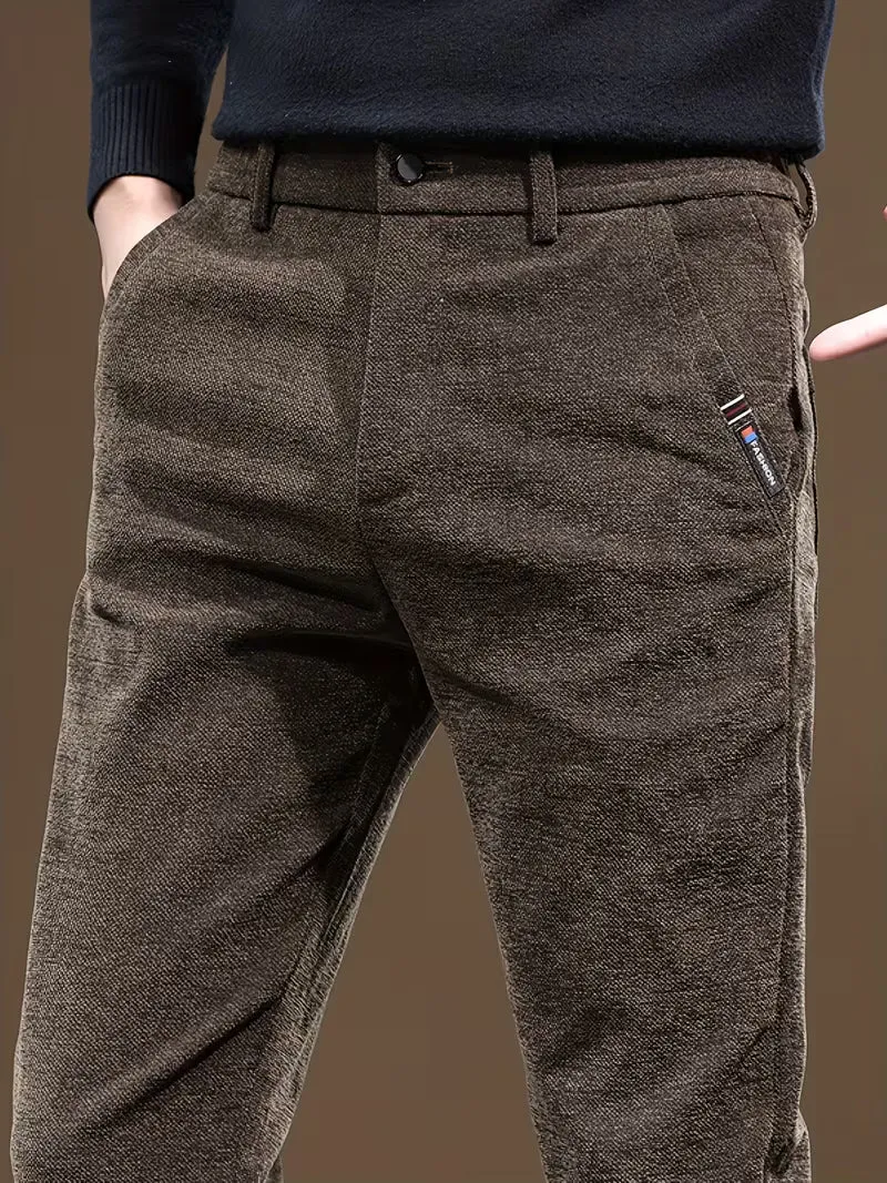 Talcott – Lässige Hose in Slim-Fit Passform mit Struktur