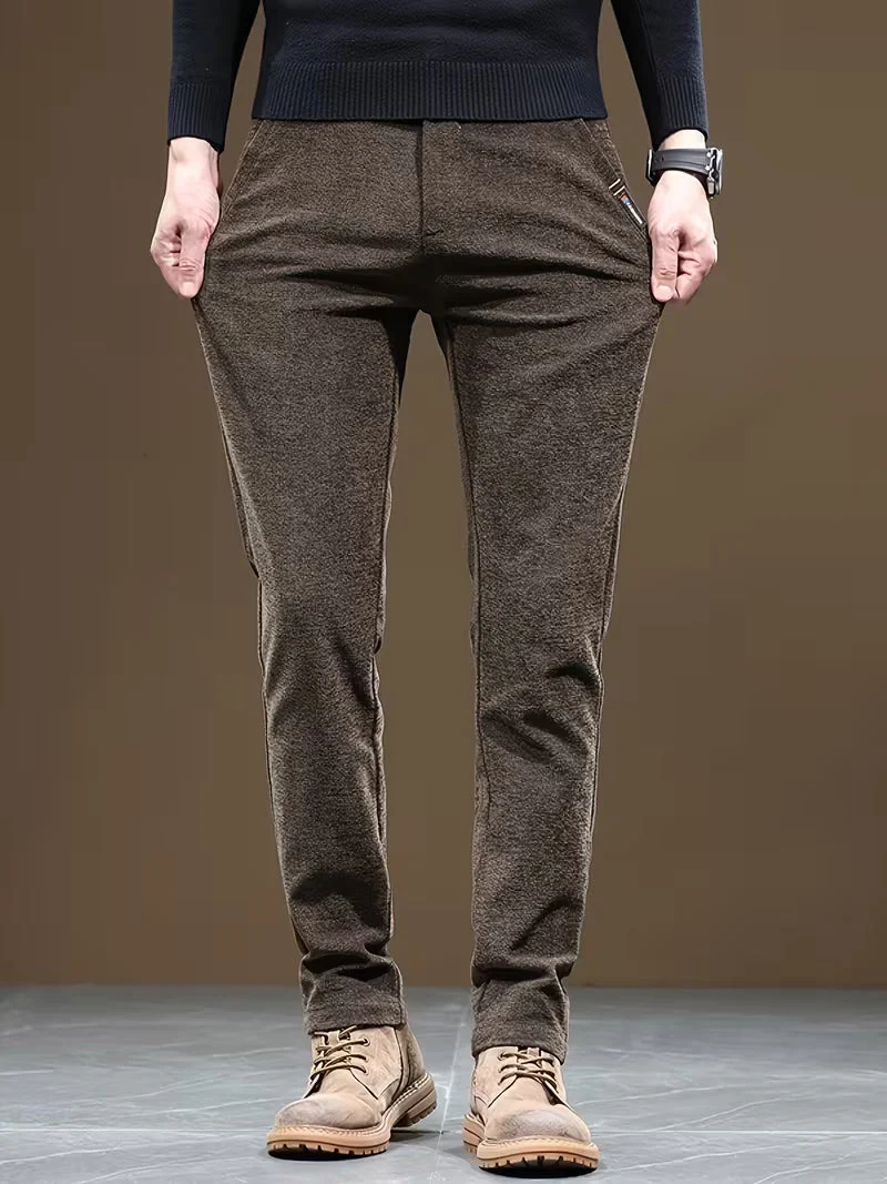 Talcott – Lässige Hose in Slim-Fit Passform mit Struktur